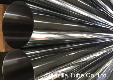 A270 Sanitary 316 stainless steel tubing High Toughness EN1.4301 320 Grits Polished