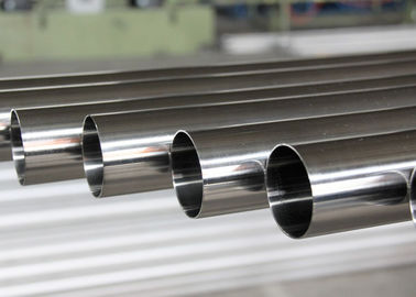 304 Round Metric SS Tubing ID / OD Polished For Wine / Brewery Industrial